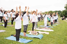 Photo 25 of The Third International Day of Yoga organized by the Embassy of India in Association with Friends of Yoga at Sylvan Theater, National Mall in Washington, DC on June 17