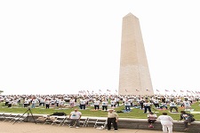 Photo 28 of The Third International Day of Yoga organized by the Embassy of India in Association with Friends of Yoga at Sylvan Theater, National Mall in Washington, DC on June 17