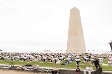 Photo 31 of The Third International Day of Yoga organized by the Embassy of India in Association with Friends of Yoga at Sylvan Theater, National Mall in Washington, DC on June 17