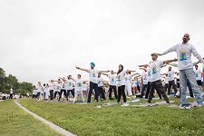 Photo 8 of The Third International Day of Yoga organized by the Embassy of India in Association with Friends of Yoga at Sylvan Theater, National Mall in Washington, DC on June 17