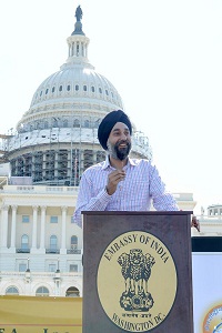 Remarks by Mr. Manpreet Singh Anand, Deputy Secretary for South and Central Asian Affairs, at the celebration of the 2nd International Day of Yoga at Capitol Hill Lawns, Washington, DC, on June 18, 2016.