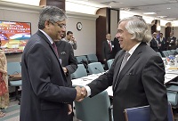 India-US Energy Dialogue -  Ambassador of India Arun K. Singh with US Secretary of Energy Dr. Ernest Moniz (Pic courtesy: Department of Energy)