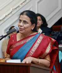 Vote of Thanks by Vasanthi Aharam, President, United Hindu and Jain Temples.