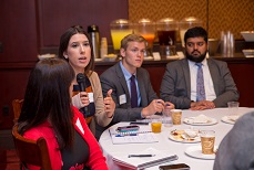 Photo 5 of Deputy Chief of Mission Santosh Jha briefing Congressional Staffers & Committee  Directors on Prime Minister Modi's successful visit to the U.S.