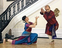 Bharatanatyam dance performance under the theme 'Healing' by Ms. Nalini Prakash, Dancer-Choreographer & Dance Therapist and Mr. Vijay Palaparty, Bharatnatyam and Kuchipudi Dancer.