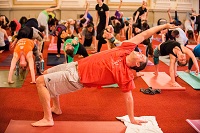 Yoga on the Hill by Congressional Yogi Association! - With the support of Embassy of India, Washington D.C., the newly founded Congressional Yogi Association to organize the first-ever "Yoga on the Hill" on May 1st, 2015. Courtesy: Congressional Yogi Association. Photos Courtesy: Congressional Yogi Association.
