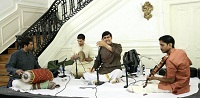 Maithreem: Music for Amity and Goodwill' by renowned Carnatic vocalist Sikkil Gurucharan, accompanied on Violin by Nagai Sriram, on Mridangam by Vijay Ganesh and on Kanjira by Vinay Mallikaarjun.