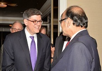 Photo 9 of Embassy of India Dinner in honour of Hon'ble Finance Minister on April 15, 2015
