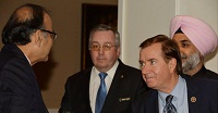 Photo 6 of Embassy of India Dinner in honour of Hon'ble Finance Minister on April 15, 2015