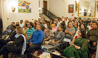 Guests in attendance at 'Monsoon Melodies: A Themed Musical Presentation Celebrating Indian Monsoo' event at Embassy on August 3, 2015