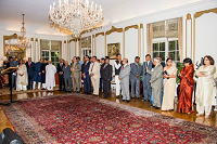 Guests in attendance at Celebration of Eid-ul-Fitr function at Embassy Residence on August 8, 2015