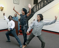 Samples dance and music performance by Shashidharan Nair and the entire troupe.