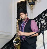 Saxophone Instrumental performance by GWISA student Kunal Butala