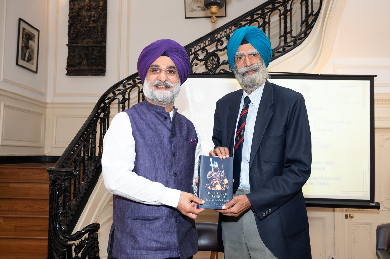 Photo 9 of Discussion on book 'Deep Singh Shaheed' by author Col (Retd.) Harisimran Singh - September 15, 2022