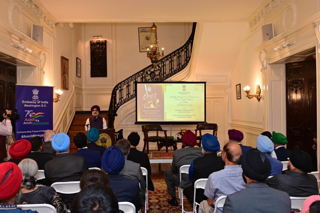 Photo 8 of Discussion on book 'Deep Singh Shaheed' by author Col (Retd.) Harisimran Singh - September 15, 2022