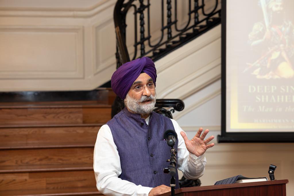 Photo 5 of Discussion on book 'Deep Singh Shaheed' by author Col (Retd.) Harisimran Singh - September 15, 2022