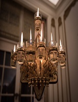 Lighting of the Menorah at the Hanukkah celebrations at Ambassador's Residence on December 19, 2016..