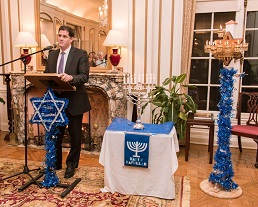 Address by H.E. Ron Dermer, Ambassador of Israel to the US at the Hanukkah celebrations at Ambassador's Residence on December 19, 2016.