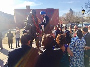 Ambassador Navtej Sarna Paying homage to father of nation in Atlanta