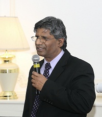 Second Secretary A.K. Berwal welcoming a group of 50 students and faculty members from 3 schools in Anaheim (California), Shreveport( Louisiana) and Richmond(Texas), brought to the Embassy on February 2, 2015 by 'Close Up Foundation', a Washington, DC based non-profit educational organization.