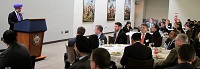 Charge d'Affaires Ambassador Taranjit Singh Sandhu addressing the gathering