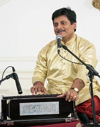 Presentation of 'Forgive My Fondness: An Evening of Bengali Music' by vocalist Santanu Bhowmick.