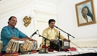 Presentation of 'Forgive My Fondness: An Evening of Bengali Music' by vocalist Santanu Bhowmick accompanied by Tapan Modak on Tabla.
