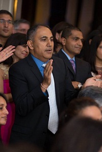 Guests in attendance at 'Girl Rising India' event at Embassy of India, Washington DC on October 9, 2015 hosted by Ambassador Arun K. Singh on the eve of International Day of the Girl.
