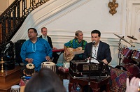 Musical Recital by Singer Humayun Khan, accompanied by Broto Roy (Tabla), Harry Appelman (Keyboard), Wes Crawford (Drums), Joe Brotherton (Trumpet) and Steve Zerlin (Bass) at 'Girl Rising India' event at Embassy of India, Washington DC on October 9, 2015 hosted by Ambassador Arun K. Singh on the eve of International Day of the Girl.