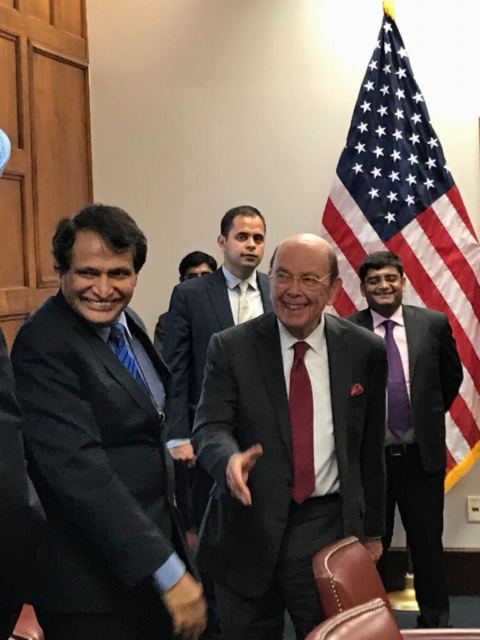 Meeting with US Secretary OF Commerce Wilbur Ross