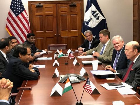 Meeting with US Secretary OF Commerce Wilbur Ross