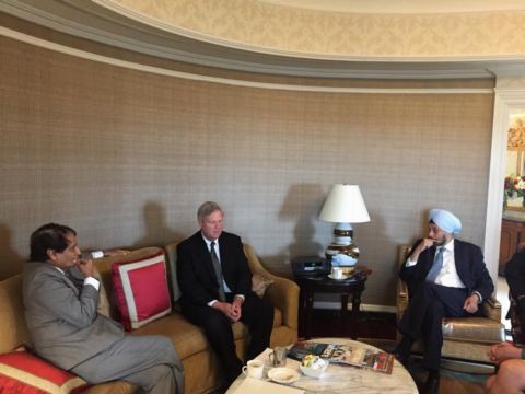 Visit of Mr. Suresh Prabhu, Minister of Commerce & Industry and Civil Aviation to USA, 10-12 June 2018