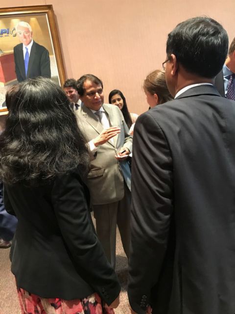Visit of Mr. Suresh Prabhu, Minister of Commerce & Industry and Civil Aviation to USA, 10-12 June 2018