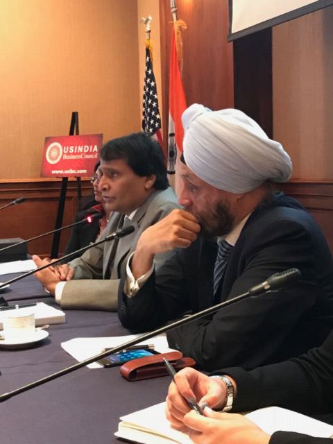 Visit of Mr. Suresh Prabhu, Minister of Commerce & Industry and Civil Aviation to USA, 10-12 June 2018