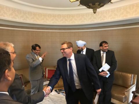 Visit of Mr. Suresh Prabhu, Minister of Commerce & Industry and Civil Aviation to USA, 10-12 June 2018