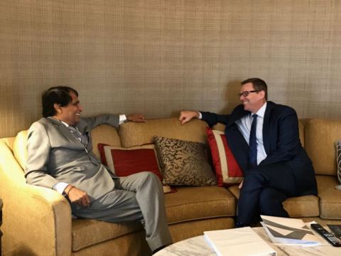 Visit of Mr. Suresh Prabhu, Minister of Commerce & Industry and Civil Aviation to USA, 10-12 June 2018