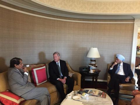 Visit of Mr. Suresh Prabhu, Minister of Commerce & Industry and Civil Aviation to USA, 10-12 June 2018