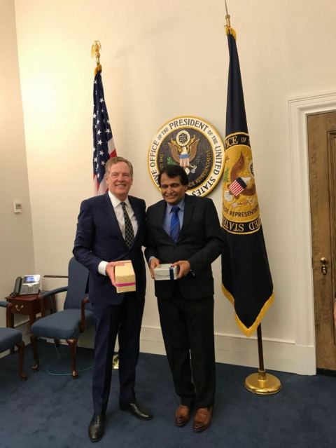 Meeting with USTR Ambassador Lighthizer
