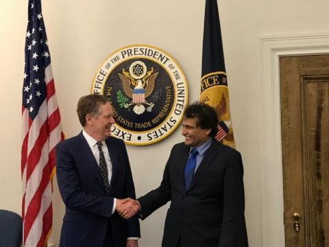 Meeting with USTR Ambassador Lighthizer
