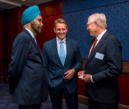 Ambassador Navtej Sarna with Senator Jeff Flake - with Navtej Sarna.