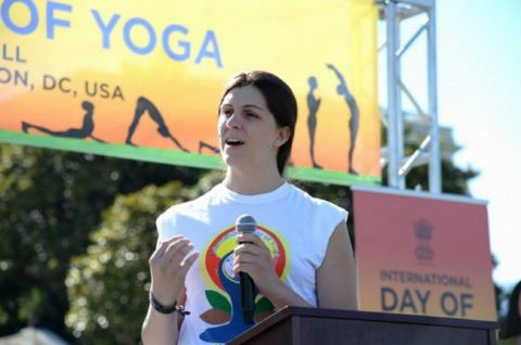 Remarks by Danica Roem, Virginia State Delegate at the 4th International Day of Yoga organized by the Embassy of India in partnership with Friends of Yoga at the US Capitol in Washington, DC on June 16, 2018.