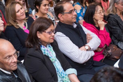 Audience at the Book Talk by Assa Doron and Robin Jeffrey of their book "Waste of a Nation: Garbage and Growth in India" at Embassy of India on March 23, 2018
