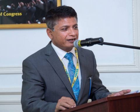 Attache (PIC) Mr. Yukesh Batra anchoring the event &ldquo;Commemoration of 100 Years of Champaran Satyagraha&rdquo; at Embassy of India on Friday, 13 April 2018.