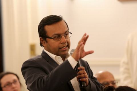 Interactive Q&A Session at the Book Talk Event by Mr. Amish at Embassy of India on February 8, 2018.