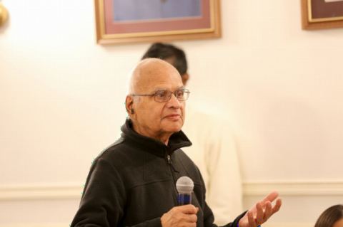 Interactive Q&A Session at the Book Talk Event by Mr. Amish at Embassy of India on February 8, 2018.
