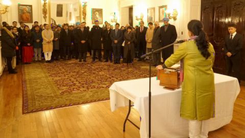 Singing of Bhajans to commemorate Martyrs Day on January 30, 2018