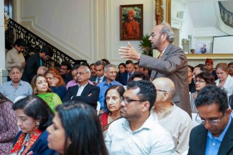 Interactive Q&A Session at the Opioid Awareness Initiative Programme held in association with American Pain Association at the Embassy of India on Wednesday, 27 June 2018.