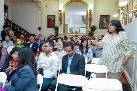 Interactive Q&A Session at the Opioid Awareness Initiative Programme held in association with American Pain Association at the Embassy of India on Wednesday, 27 June 2018.