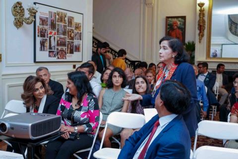 Interactive Q&A Session at the Opioid Awareness Initiative Programme held in association with American Pain Association at the Embassy of India on Wednesday, 27 June 2018.