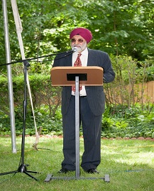 Vote of Thanks by Mr. Amarjit Singh Sodhi, at the 'Baisakhi' celebrations hosted at the Embassy Residence on Saturday, June 3, 201